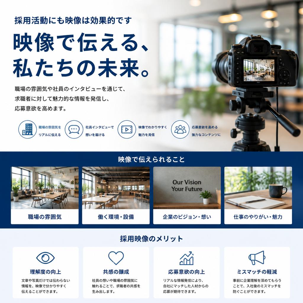 4. 採用動画制作のメリット